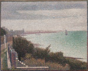 Grandcamp, en kväll av Georges Seurat